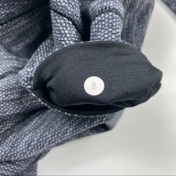 Lululemon Wunder Under Pant III Coco Pique Black White - low to mid rise - Picture 6 of 10